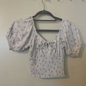 Billabong Floral Crop Top